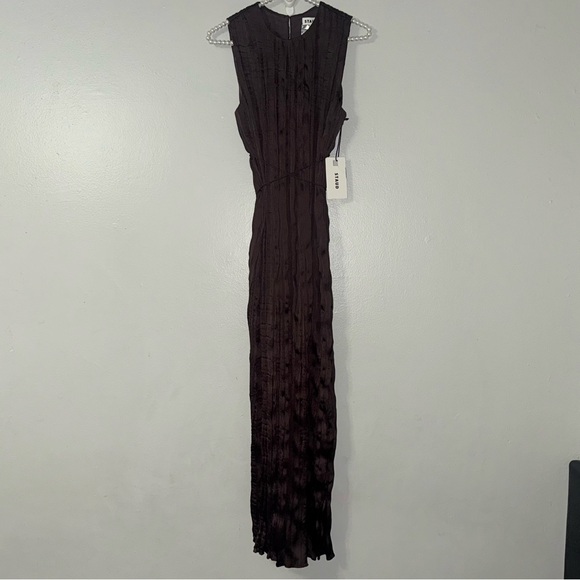 STAUD MIZU DRESS EARTH PLISSE - Picture 2 of 16